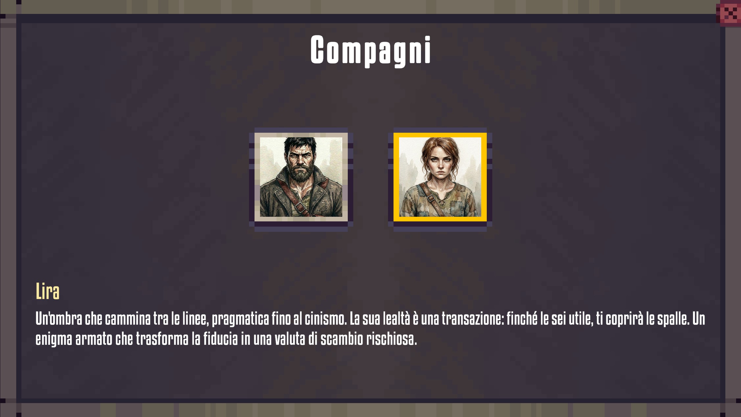 Beyond The Line - Companions Panel