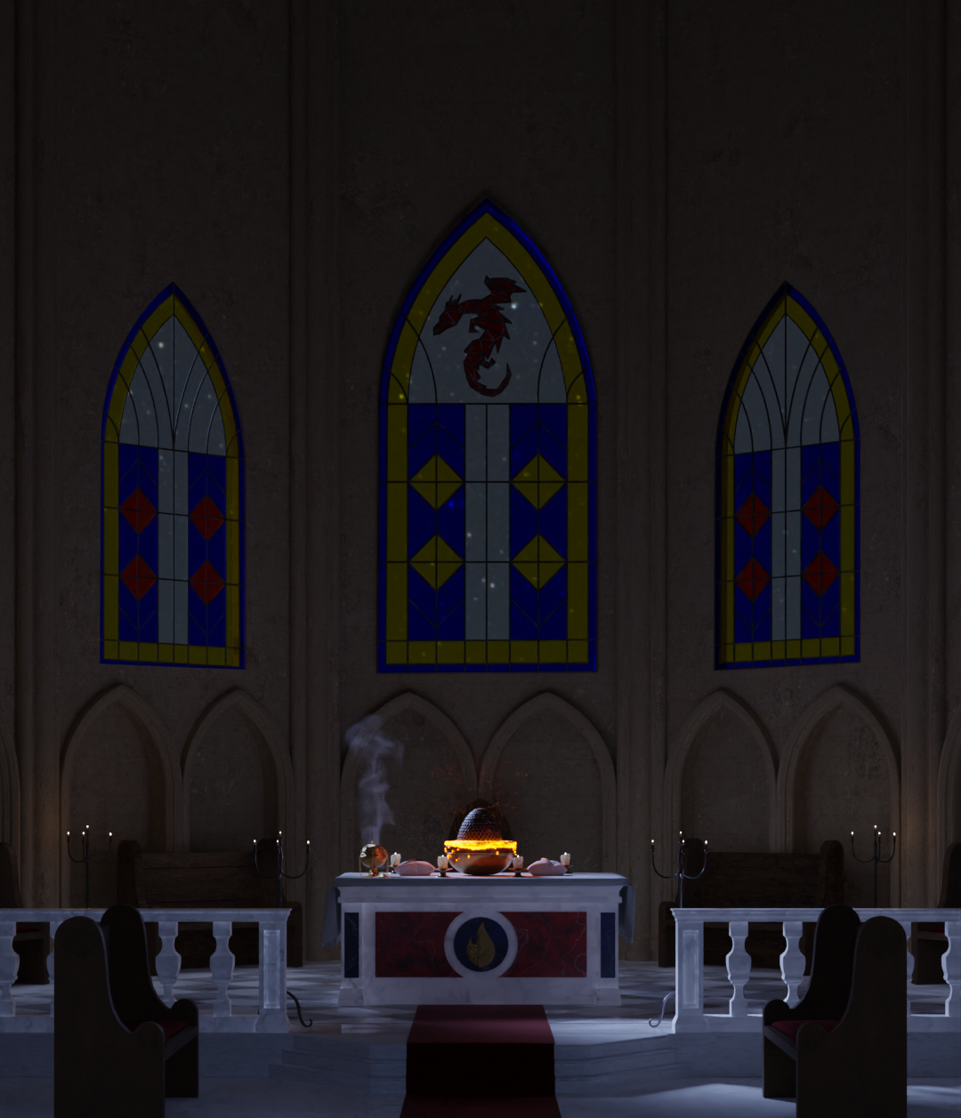 Dragòn 3D Environment - Render Screenshot