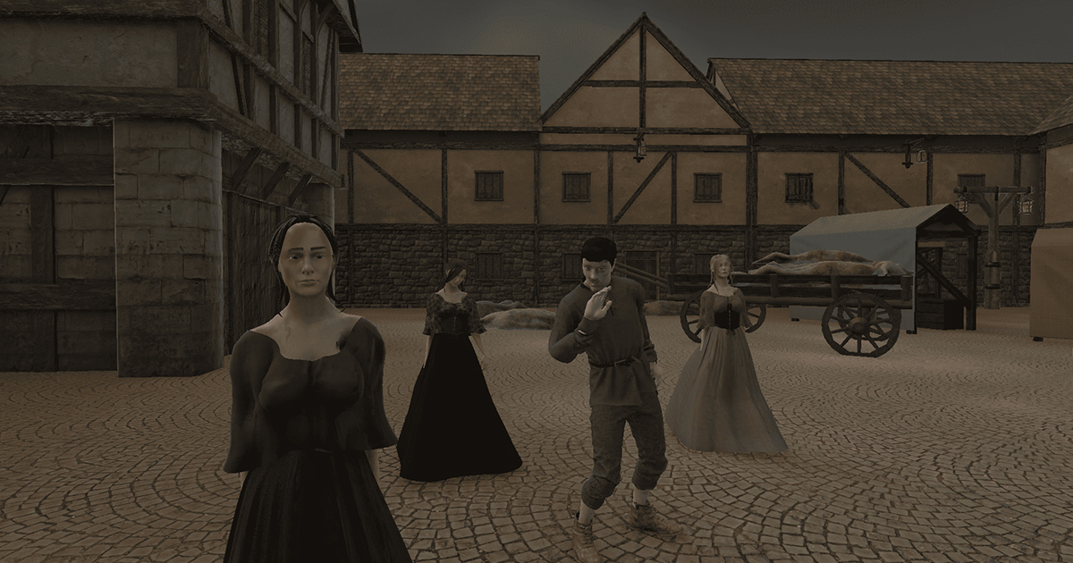 The Plague In Milan - Example Screenshot